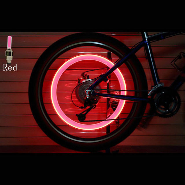 Neon Lights Color Tyre Wheel Valve Cap