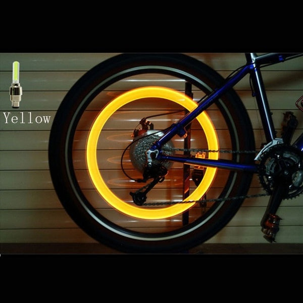 Neon Lights Color Tyre Wheel Valve Cap
