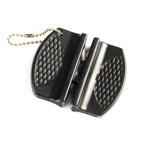 2019 1 PC Mini Portable Knife Sharpener Kitchen Tool Camping Hiking Tapered Knife Sharpening Household Sharpening Stone