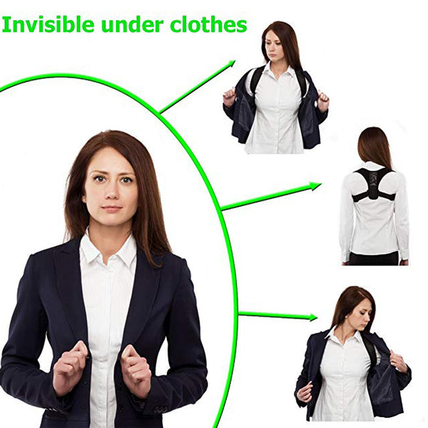 Amazing Brace Support Belt Adjustable Back Posture Corrector Clavicle Spine Back Shoulder