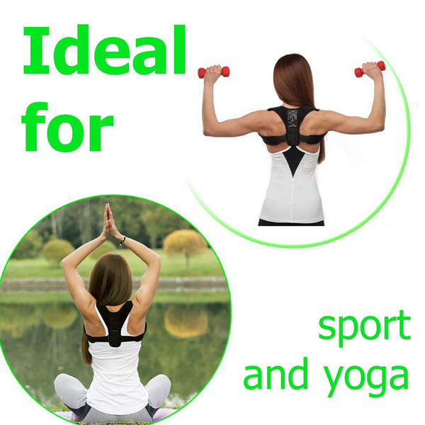 Health care product buy Brace Support Belt Adjustable Back Posture Corrector Clavicle Spine Back Shoulder