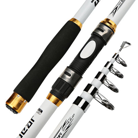 24 Ton Carbon Fiber Ultra Light Portable Telescopic Fishing Pole