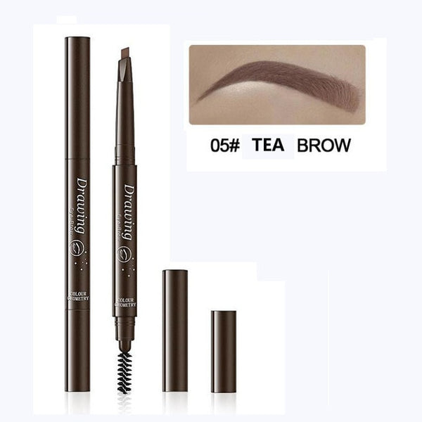 Buy Waterproof Black Brown Eyebrow Pencil Makeup Set
