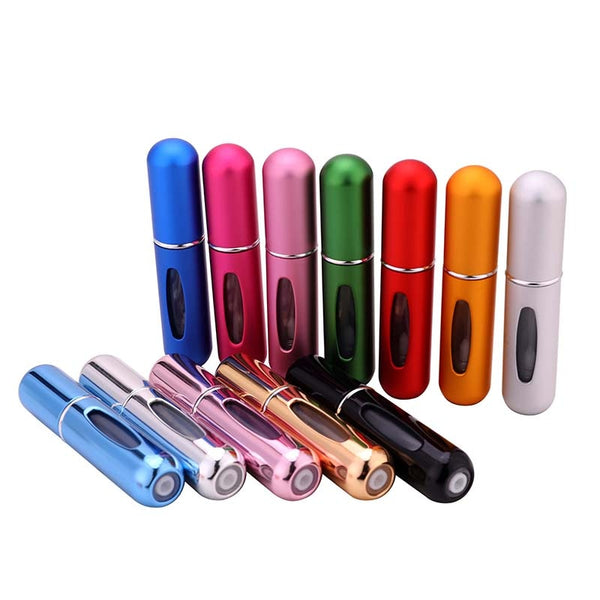 5ml Portable Mini Refillable Perfume Bottle With Spray Scent Pump Empty Cosmetic by gotodrop