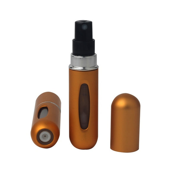 On sale  Portable Mini Refillable Perfume Bottle With Spray Scent Pump