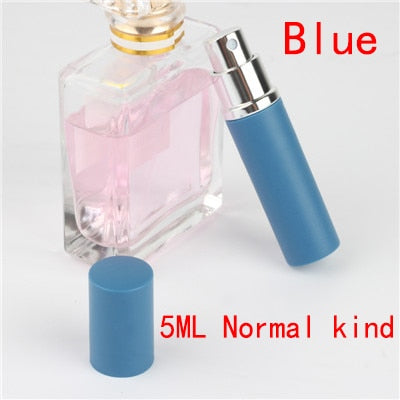 Portable Mini Refillable Perfume Bottle With Spray Scent Pump Empty Cosmetic 