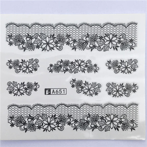 Flower Nail Art Sticker Buy