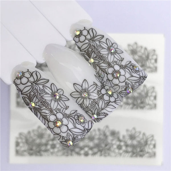 Konsait Unicorn 3D Nail Art Stickers Decals