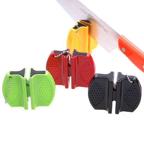 1 PC Mini Portable Knife Sharpener Kitchen Tool Camping Hiking Tapered Knife Sharpening Household Sharpening Stone