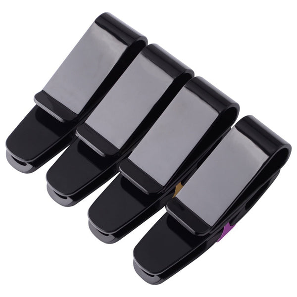 Car Sun Visor Sunglasses Holder Carbon Fiber Eyeglasses Clip worldwide shipping