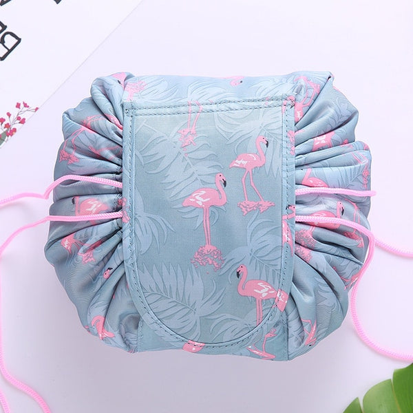 Printing Design Cosmetic Bag Drawstring Makeup Case Women Travel Make Up Organizer Storage Pouch Toiletry Wash best Buy