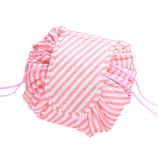 New Color printing design Cosmetic Bag Drawstring Makeup Case Women Travel Make Up Organizer Storage Pouch Toiletry Wash Kit