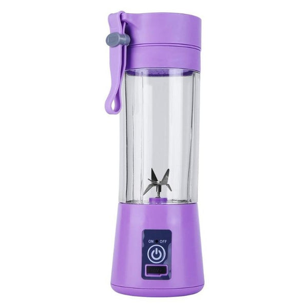 380ML 2/4/6 Blades Handhels USB Juicer Bottle