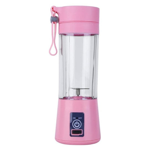 Portable Rechargeable USB Electric Juicer Bottle Blender 380ml - 6 Blades | Shopee UK,US