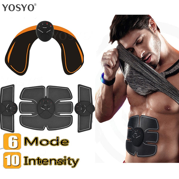 Zim product Muscle Trainer Electric Muscle Stimulator Wireless Buttocks Hip Abdominal Fitness Belt