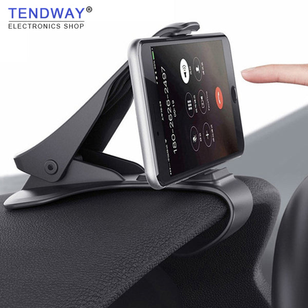 Car Phone Holder GPS Navigation Dashboard Phone Holder For Universal Mobile Phone Clip