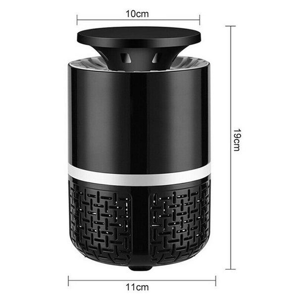  BESHINE Electric Mosquito Killer with Trap Lamp, Chemical-Free USB Powered UV LED Light Photocatalyst Fly Bug Dispeller with Suction Fan