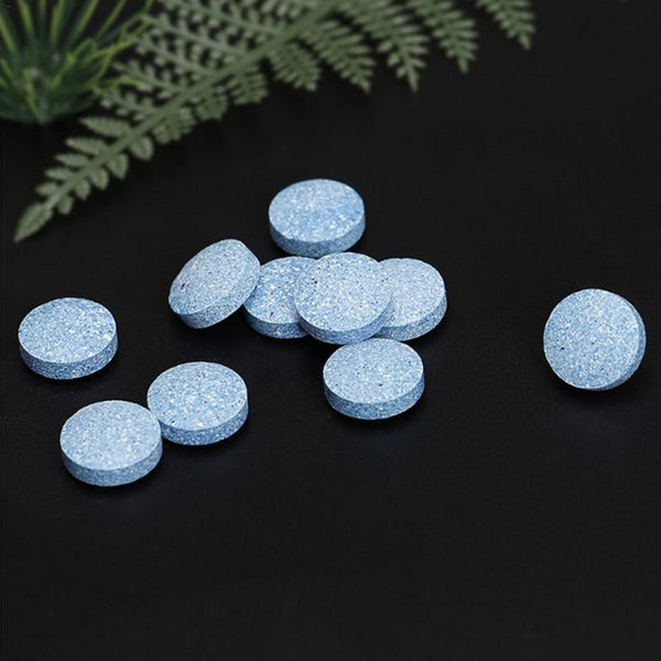 Buy 10pcs =40L Car Windshield Glass Washer Cleaner Compact Effervescent Tablets Detergent Random Color Car Beauty