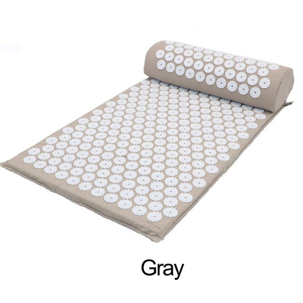 Buy Cushion Acupressure Body Massage Relieve Stress Pain Massage Mat With Pillow