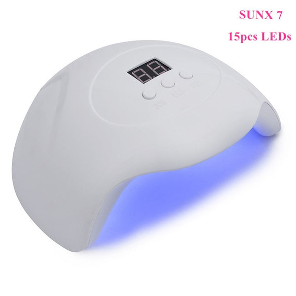 Amazing LED UV Lamp Nail Dryer Nails Gels Manicure Machine with Timer Button