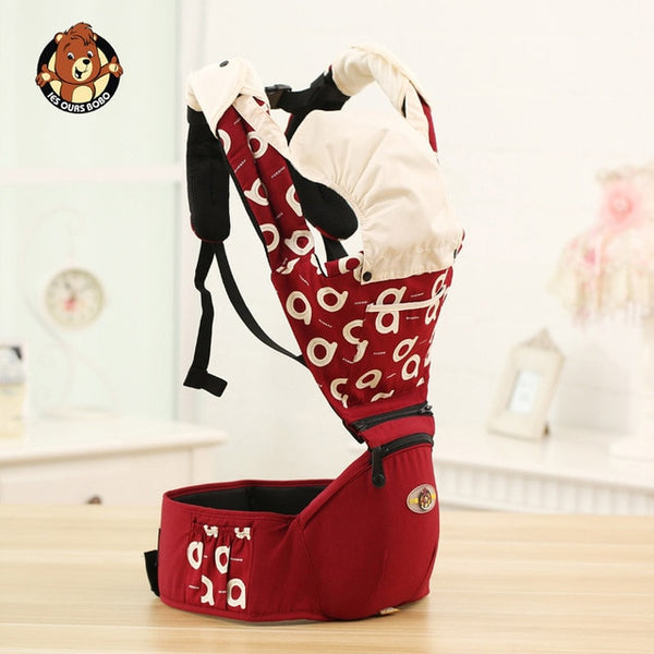 Baby Carrier Backpack Portable Infant Baby Carrier color red