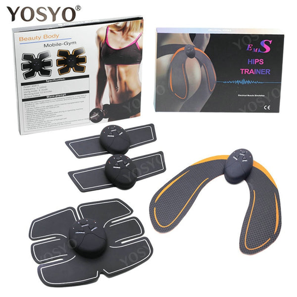 Top selling Muscle Trainer Electric Muscle Stimulator Wireless Buttocks Hip Abdominal Fitness Belt