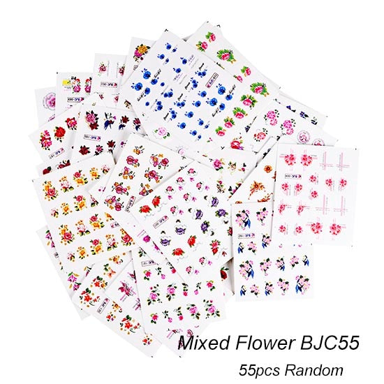 Mixed Design New Nail Art Sticker Set